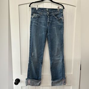 Seven for all mankind jeans, size 28. These jeans are a must.